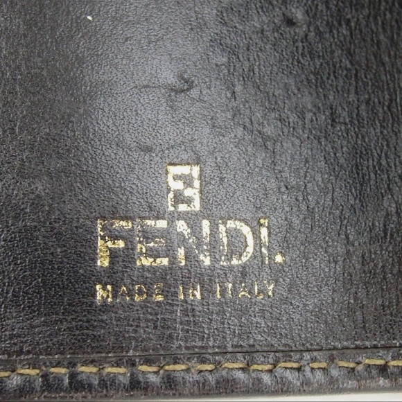Authentic Fendi Brown and Black Key Holder - Picture 15 of 15